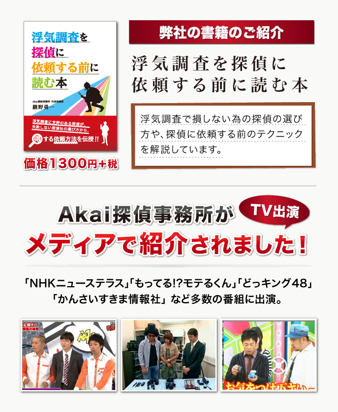 浮気調査を探偵に依頼する前に読む本